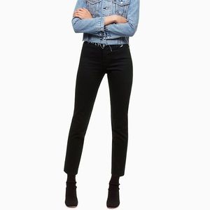 Levi's x Aritzia Wedgie Ultra Black
